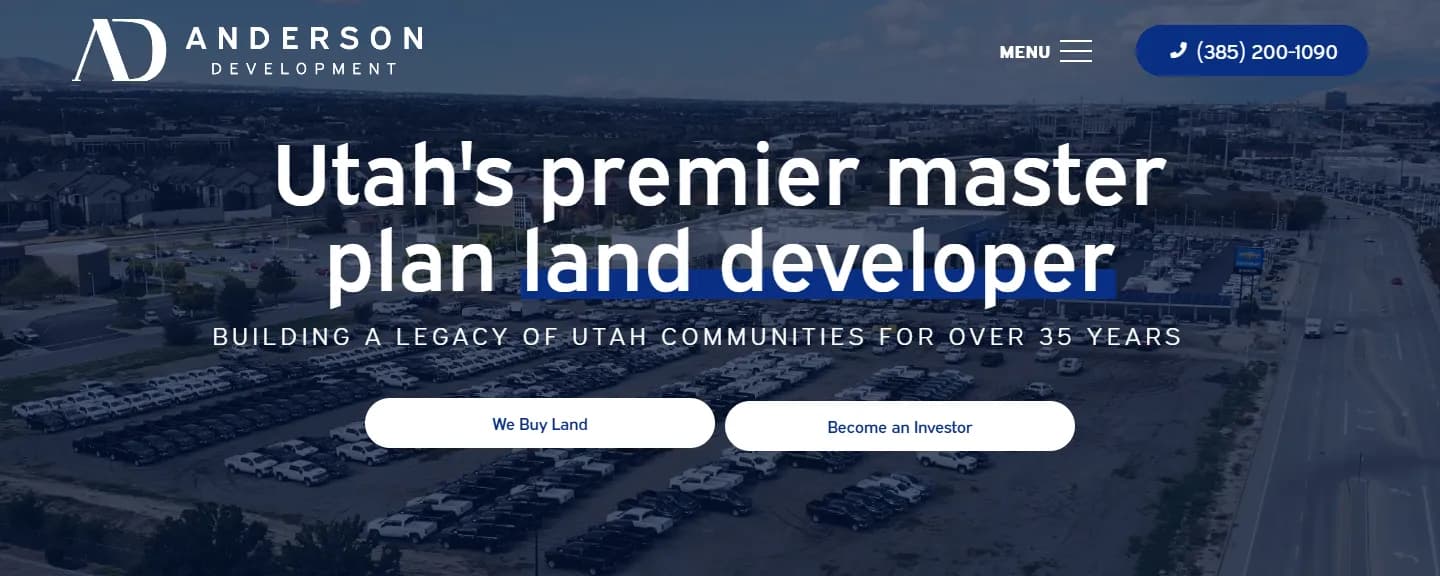 Anderson Development website