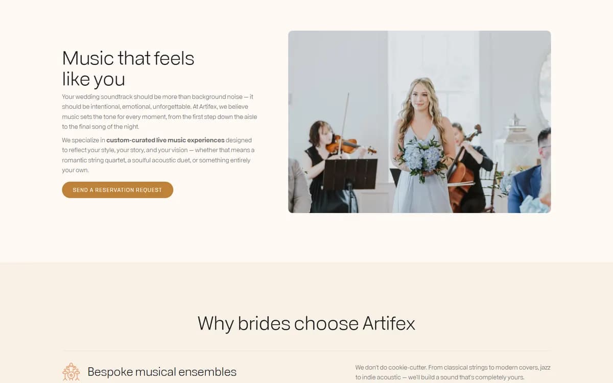 Artifex: Pages written for couples
