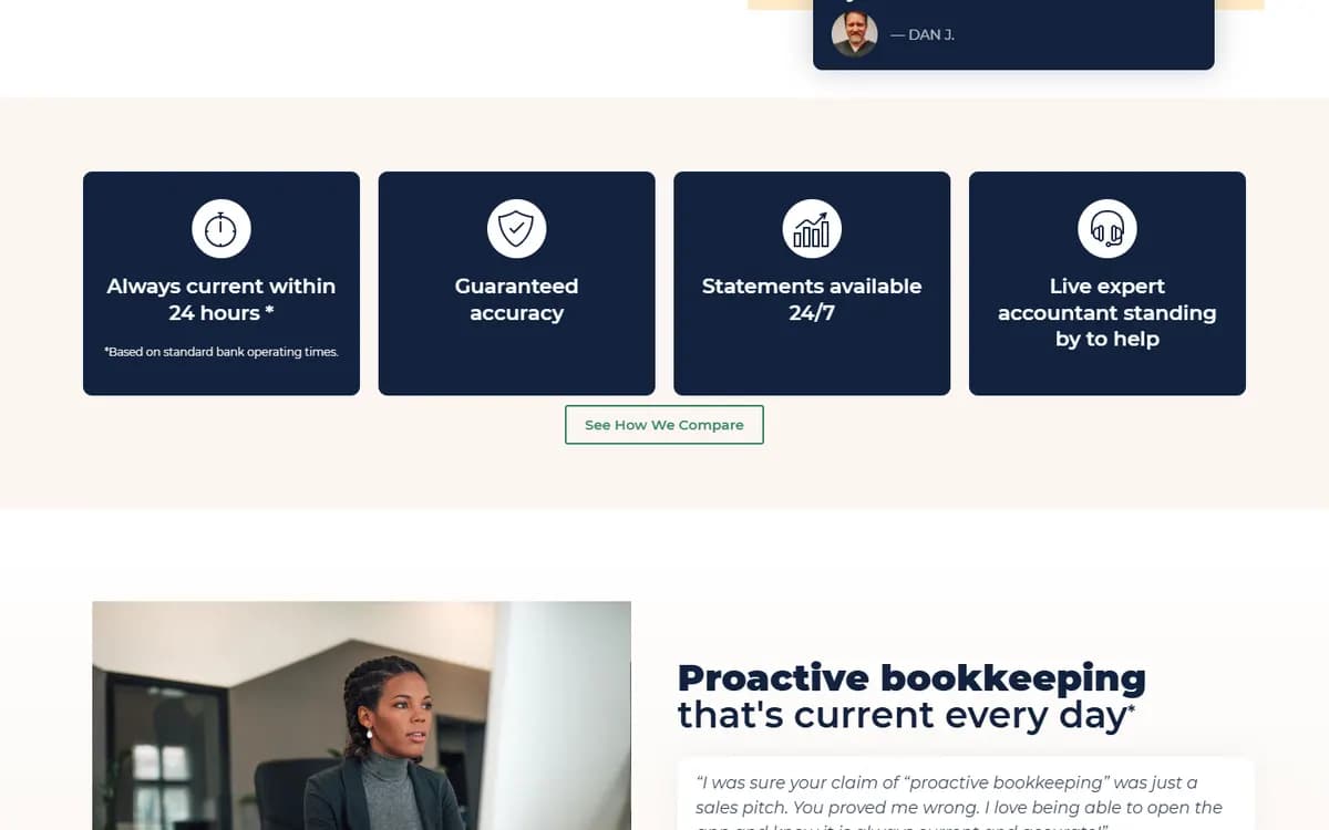 EZ Books: The promise at a glance