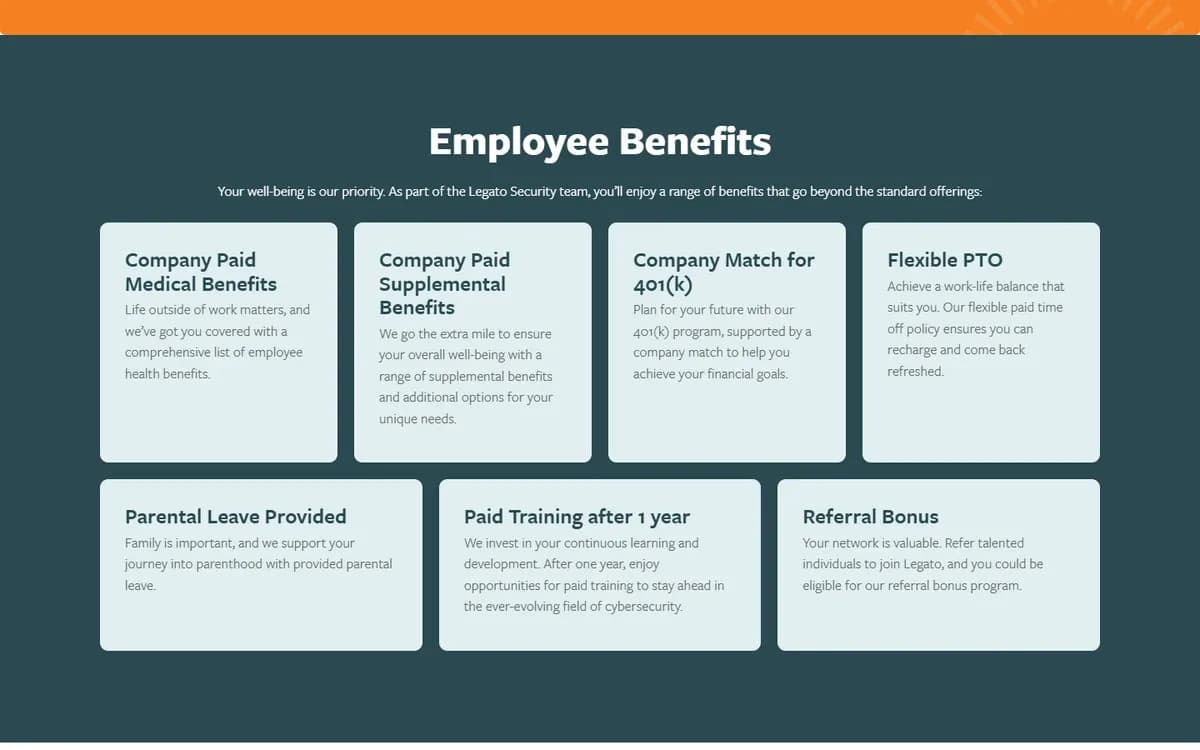Legato Security: A careers portal for a growing SOC