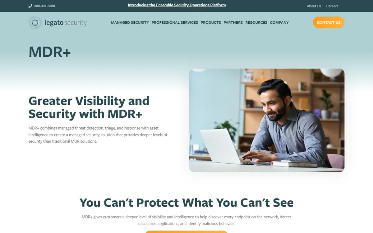 Legato Security: A page for every service