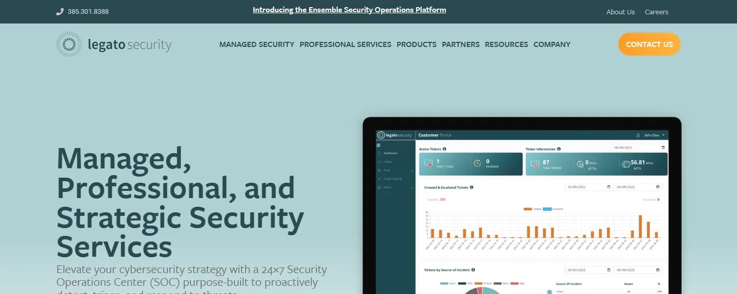 Legato Security website