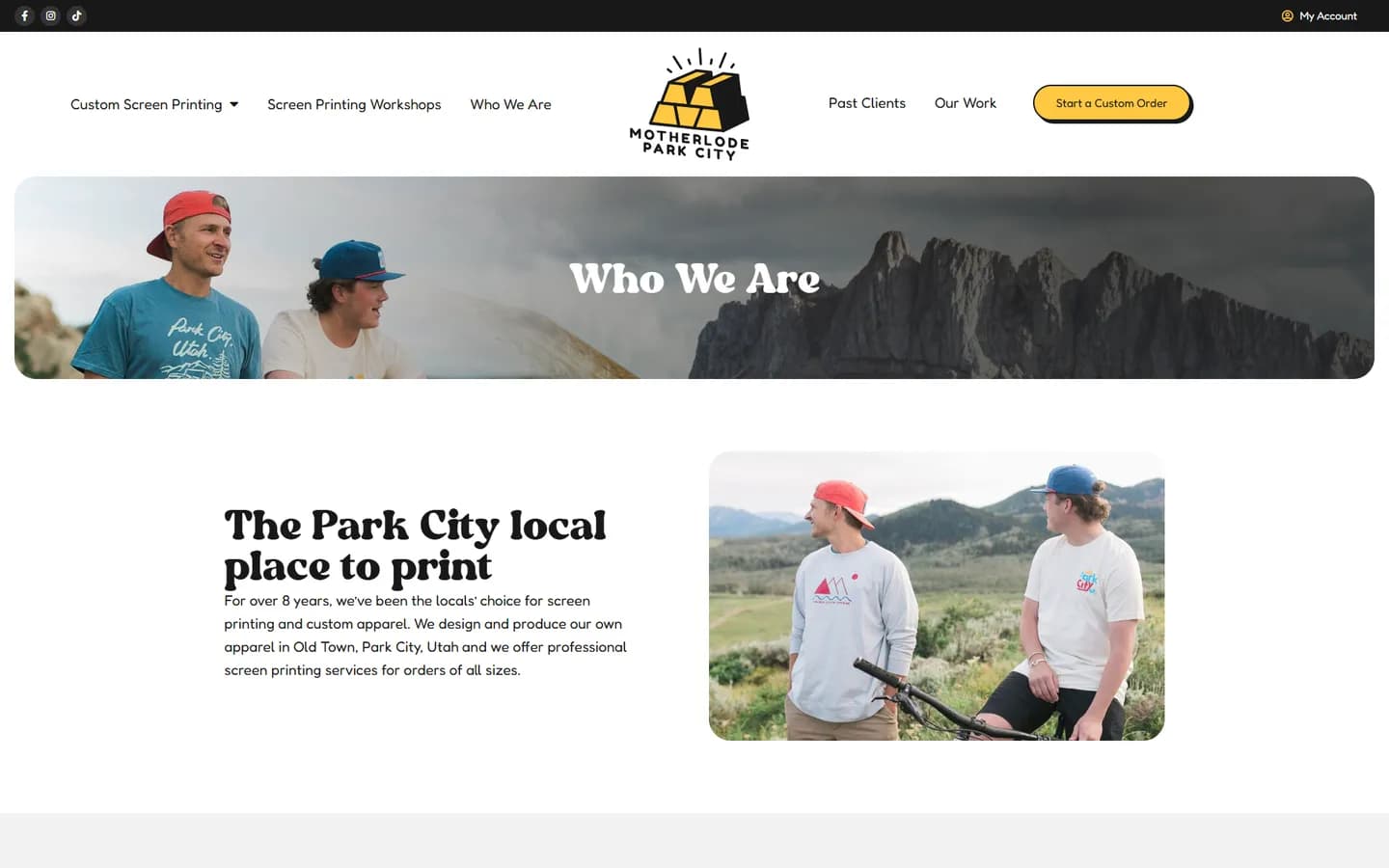 Motherlode homepage
