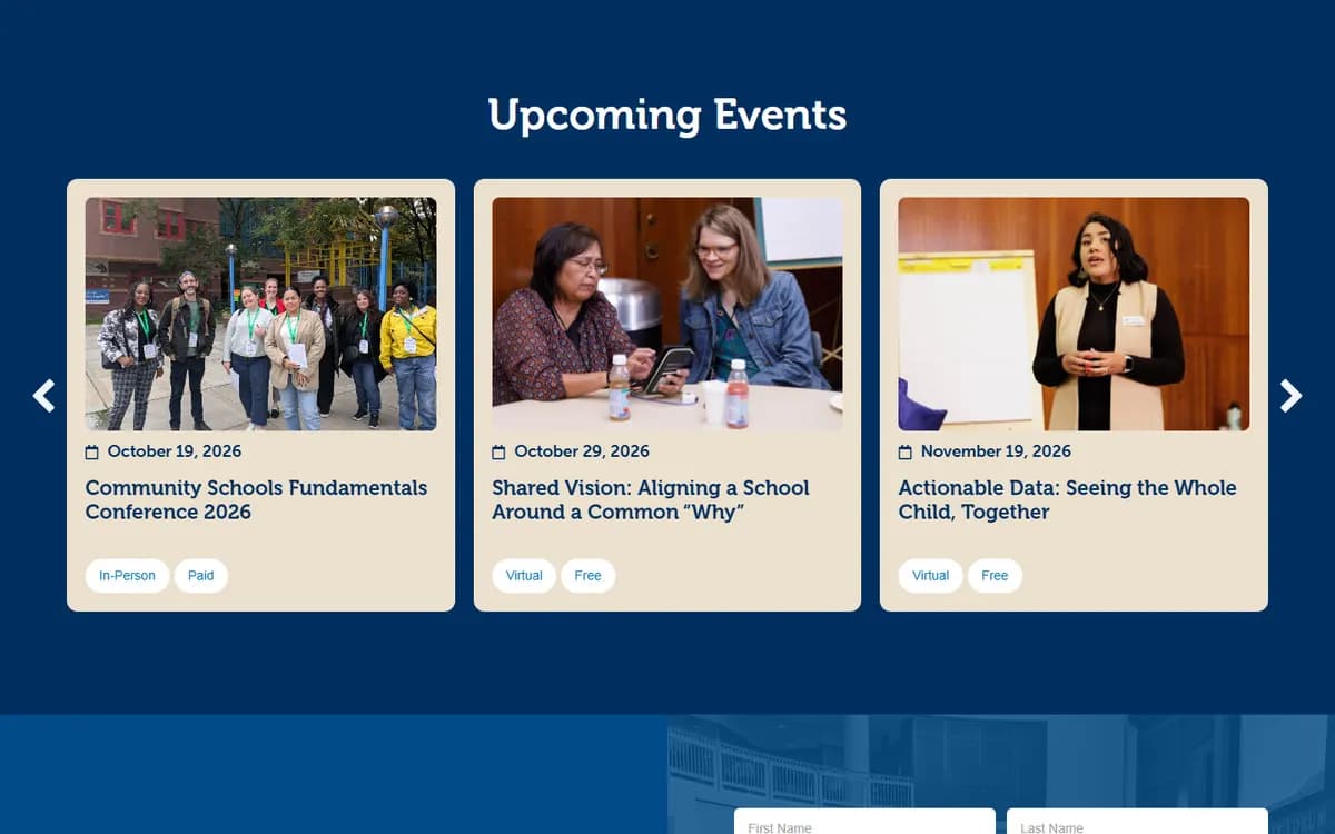 NCCS: Events calendar