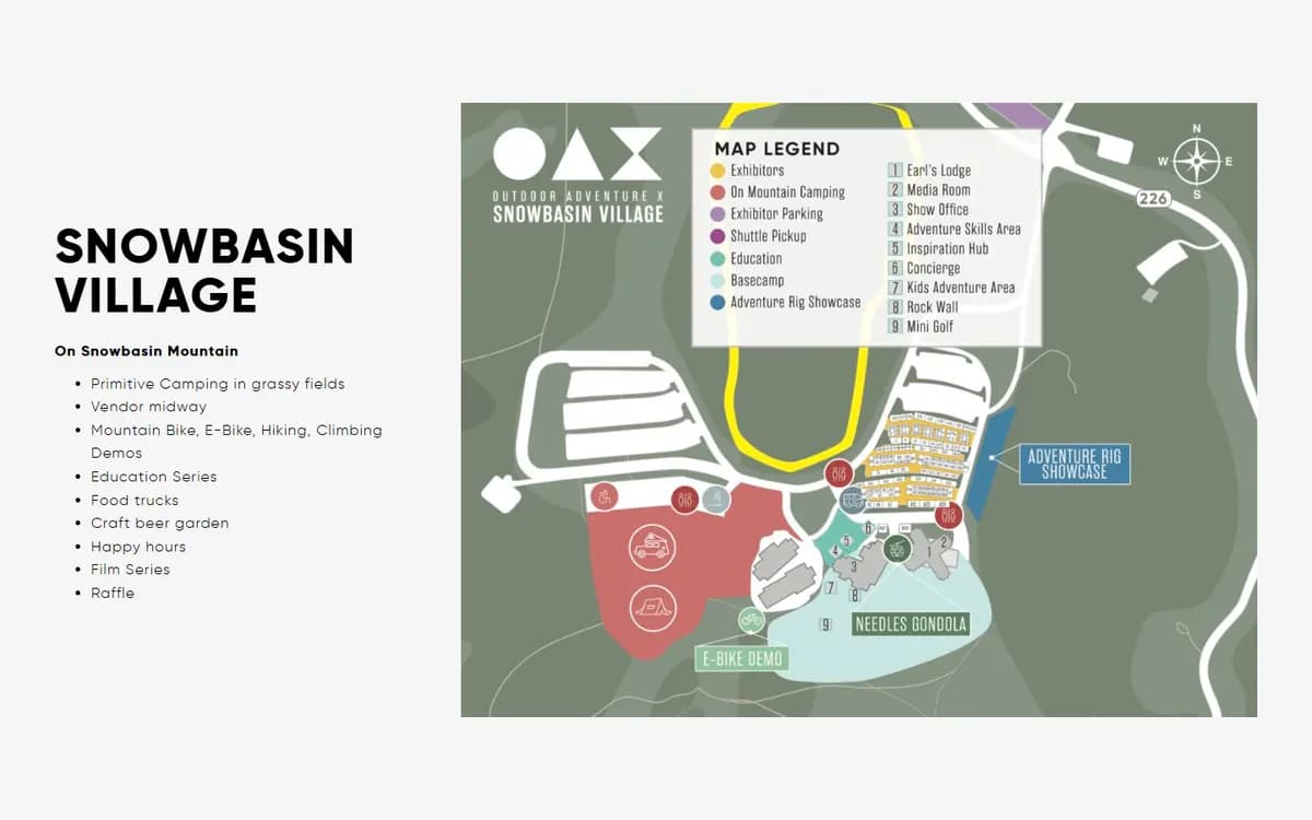 OAX: Maps for every venue