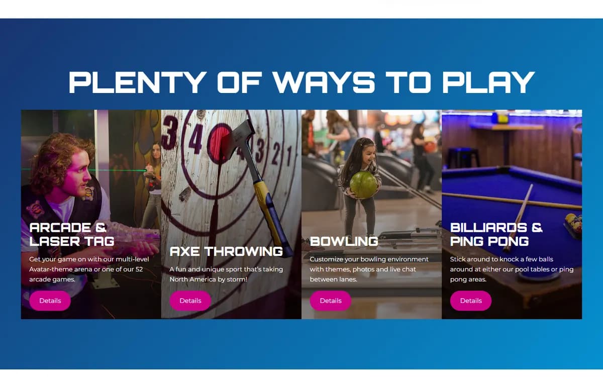 Revel & Roll: A page for every attraction