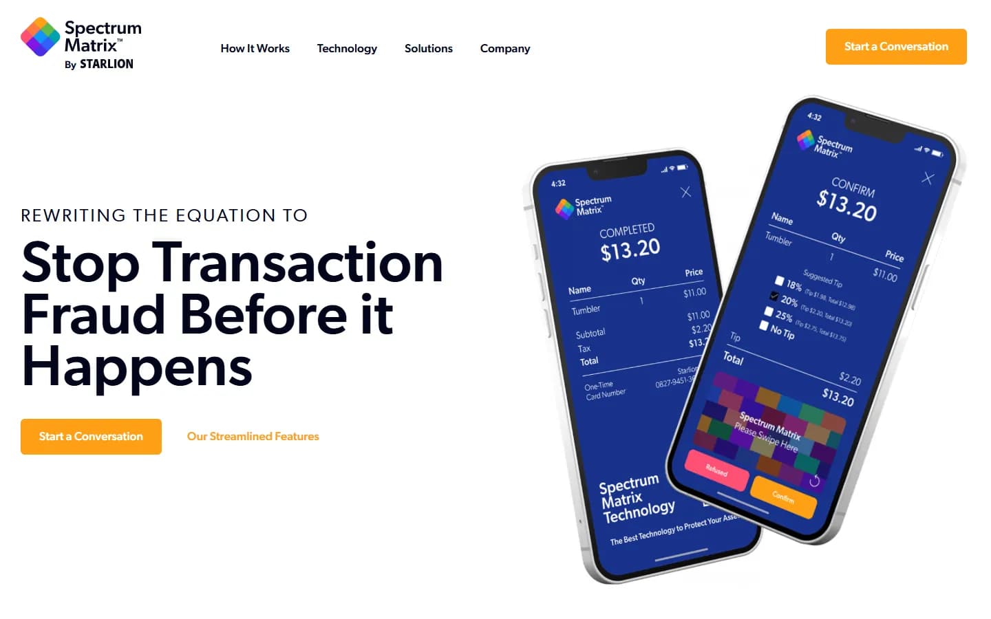 Spectrum Matrix homepage