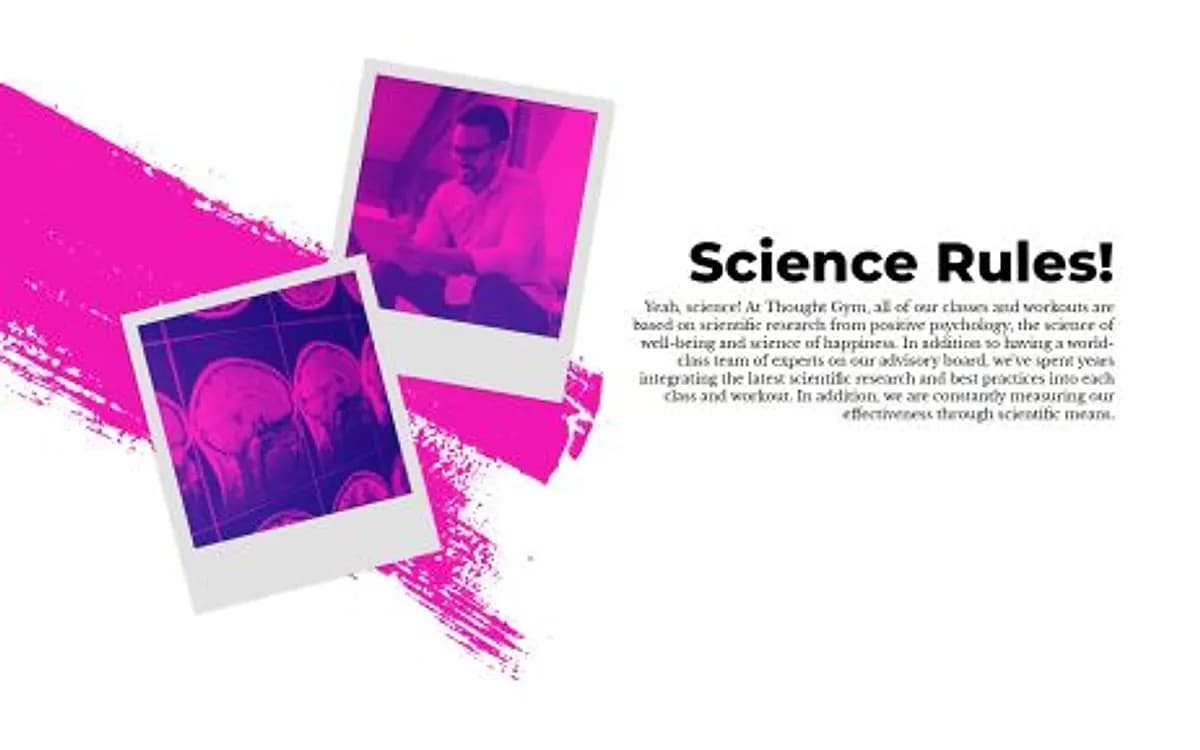 Thought Gym: The science, up front