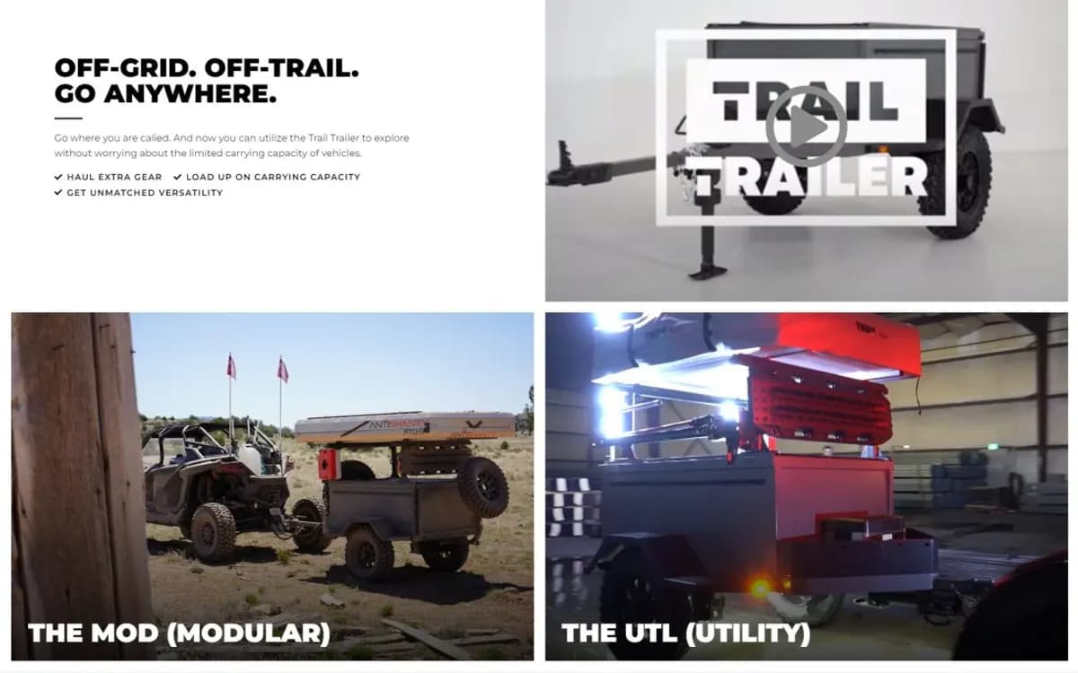 Trail Trailer: Two trailers, two clear paths