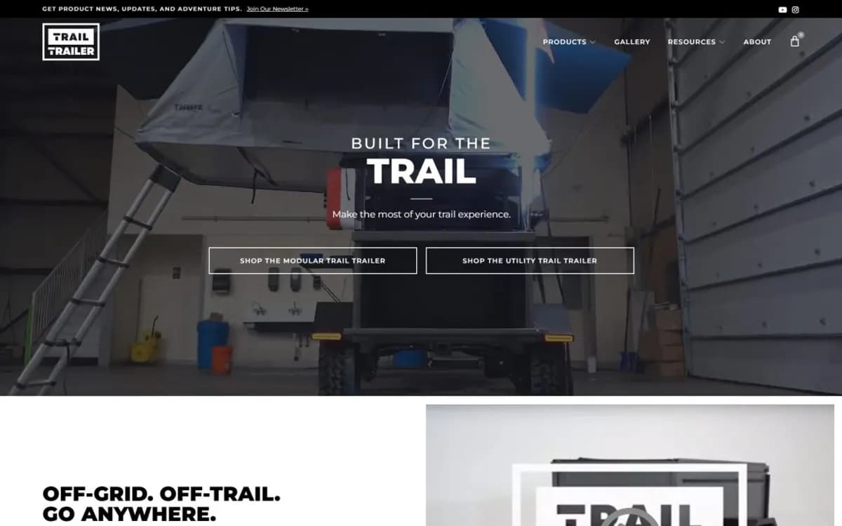 Trail Trailer homepage