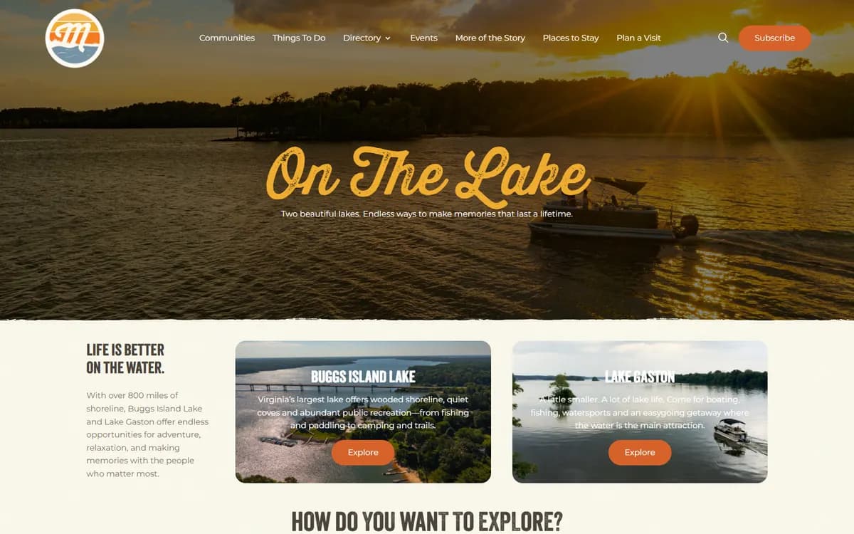 Visit Mecklenburg County: Two lakes, one guide