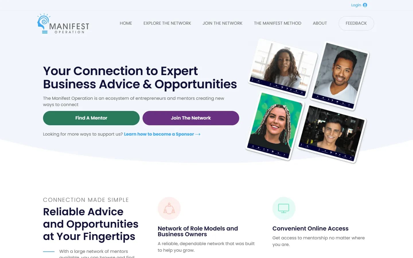 Manifest Operation homepage