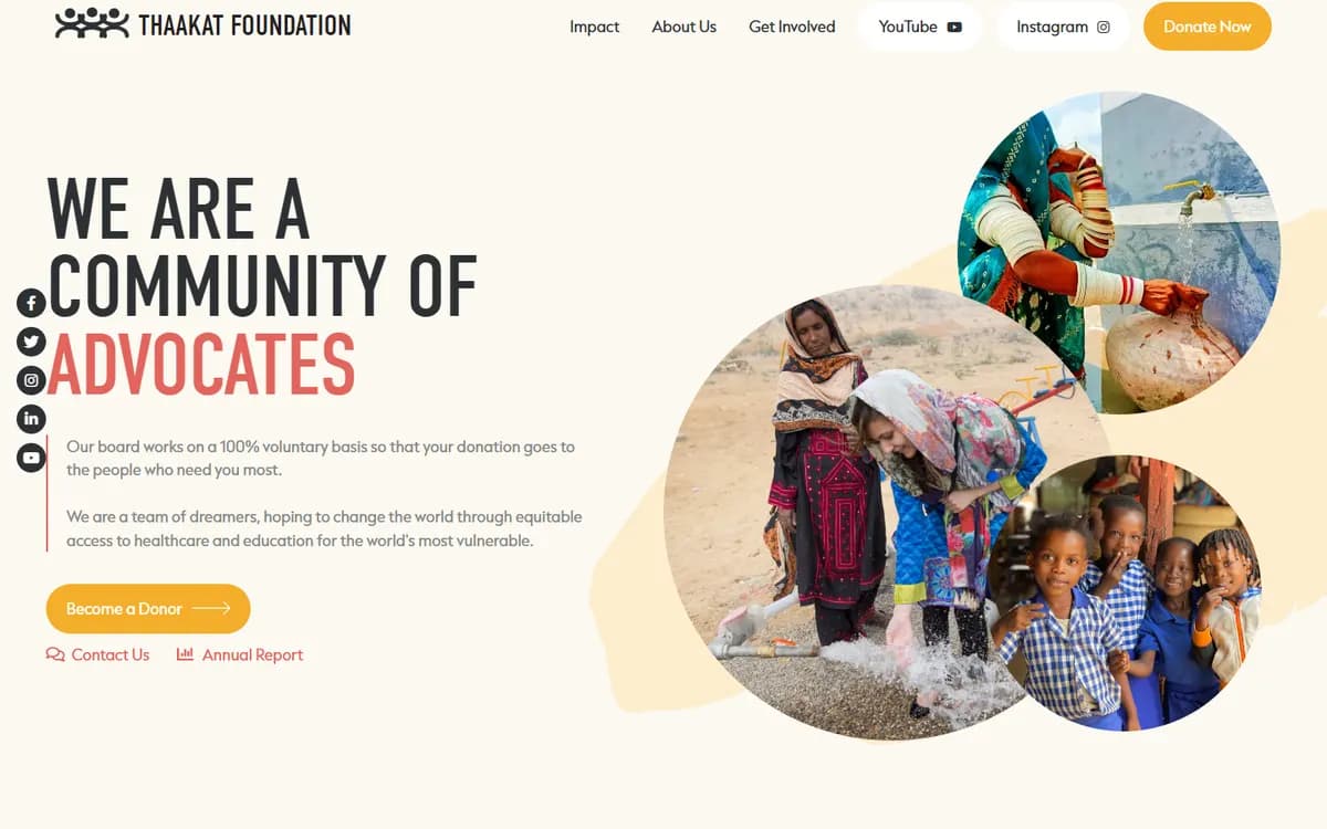 Thaakat Foundation: Meet the volunteer board