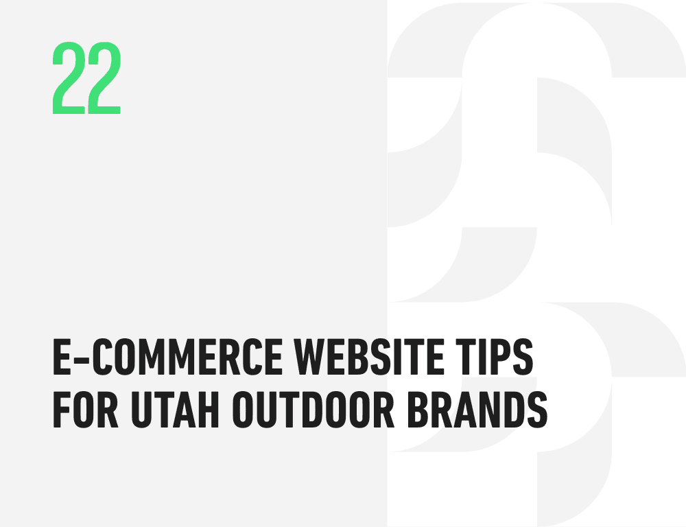 E-Commerce Website Tips for Utah Outdoor Brands